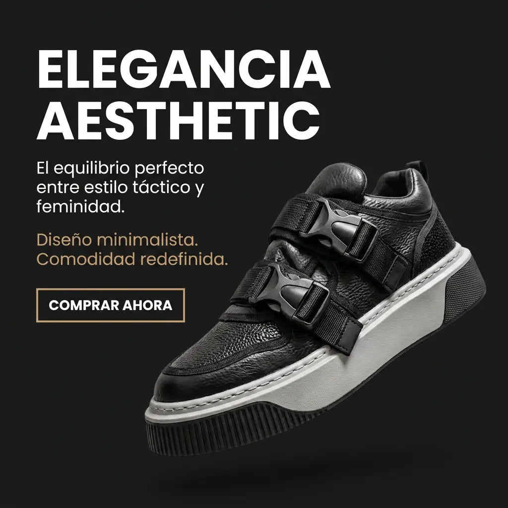 Tenis Lazzaro - Deportivo casuales con hebilla