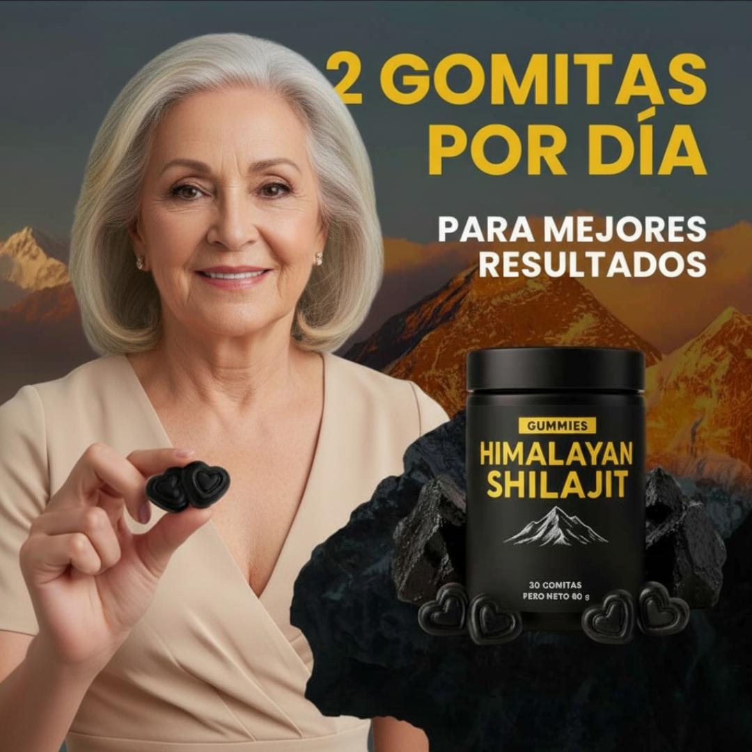 Shilajit Menobalance™ – Equilibrio y bienestar natural para la menopausia