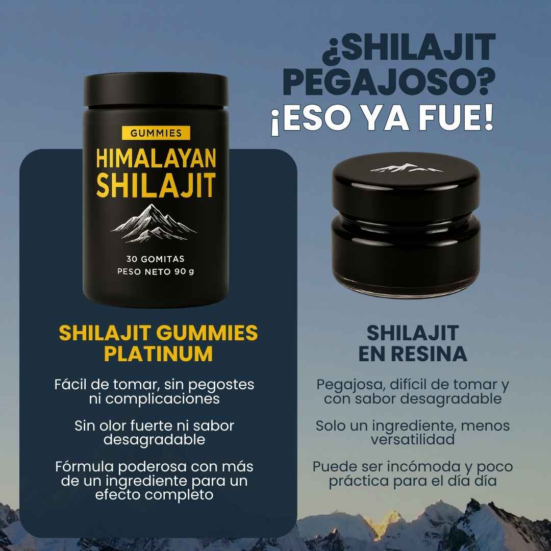 Shilajit Vital Gummies - Energía Ancestral en Cada Bocado