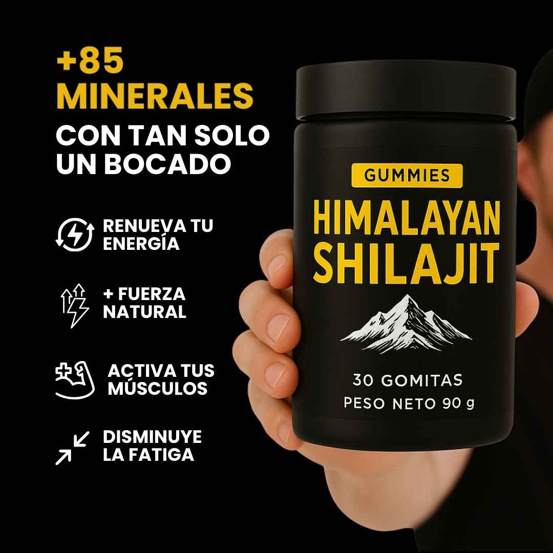 Shilajit Vital Gummies - Energía Ancestral en Cada Bocado