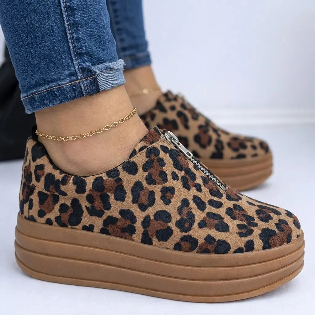 Tenis Chunky Leopardo