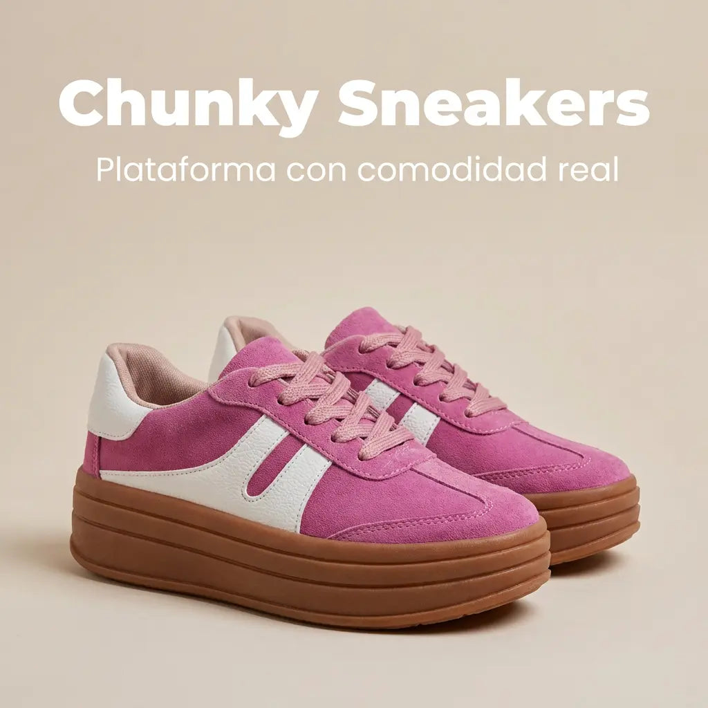 Sneakers Chunky™ – Altura y comodidad en cada paso