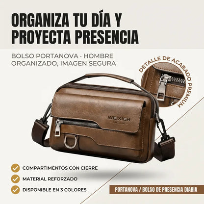 Bolso de mano Weixier - Cuero premium