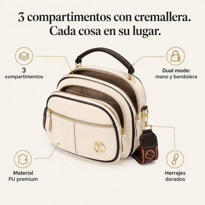 BOLSO MINI CON CORREA AJUSTABLE - 02 — vista 3