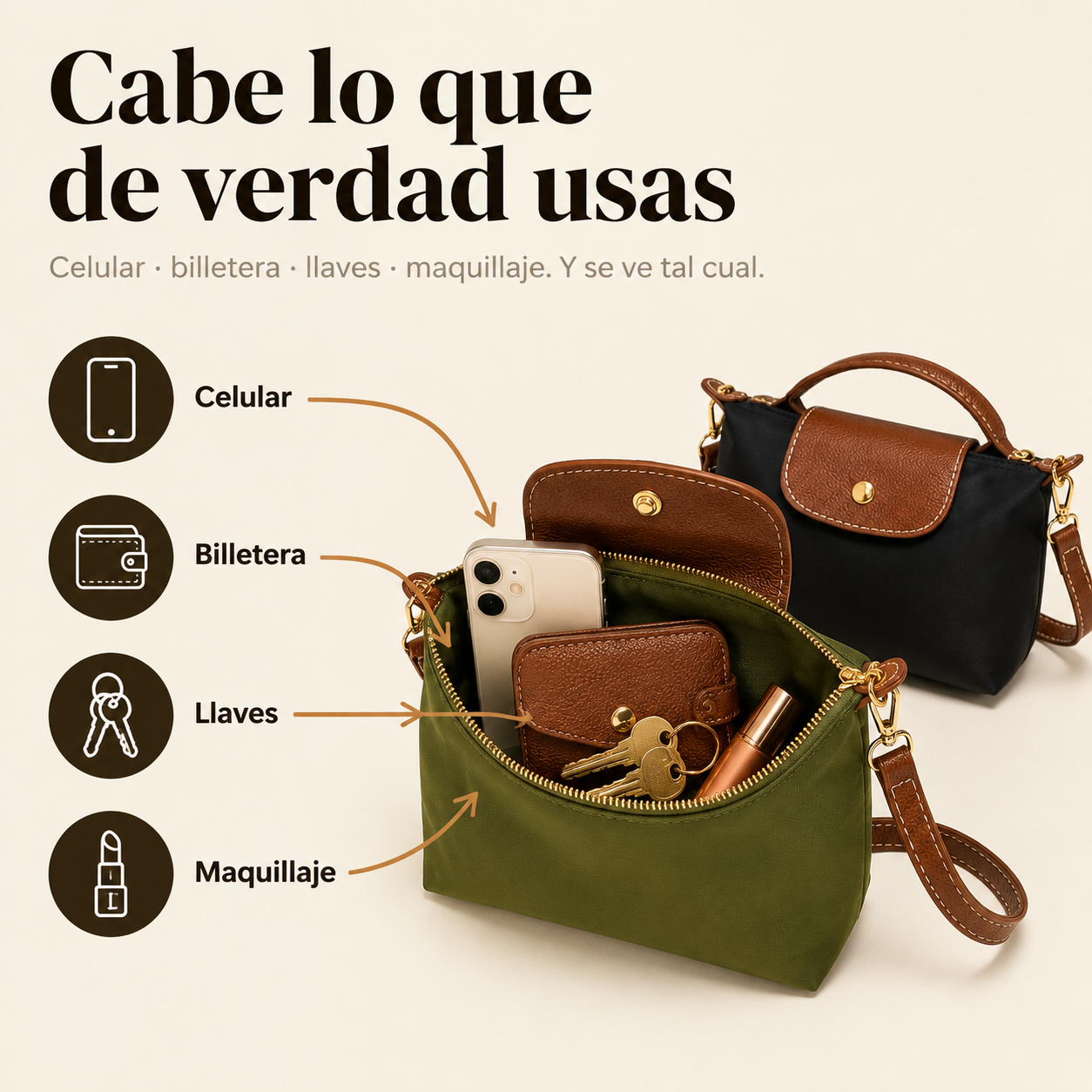 BOLSO MINI BANDOLERA - 01 — vista 3