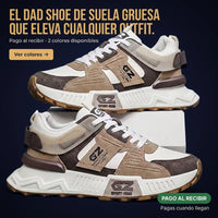zapato deportivo casual de suela gruesa — vista 1