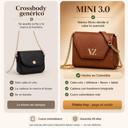 Manos Libres Mini De Cuero — vista 2