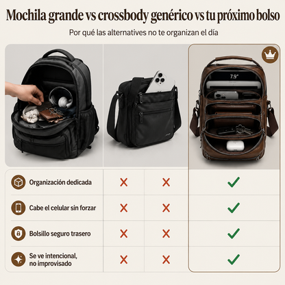 Bolso bandolera unisex — vista 2