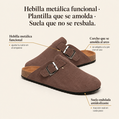 Zuecos de gamuza — vista 3