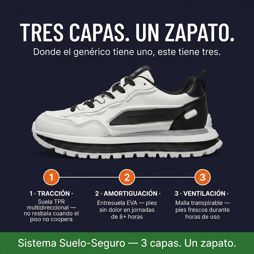 zapatos deportivos antideslizante — vista 4