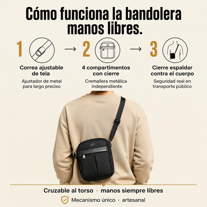 BOLSO Manos Libres HARRINGTHONE PARA HOMBRE — vista 4
