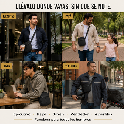 BOLSO Manos Libres HARRINGTHONE PARA HOMBRE — vista 5