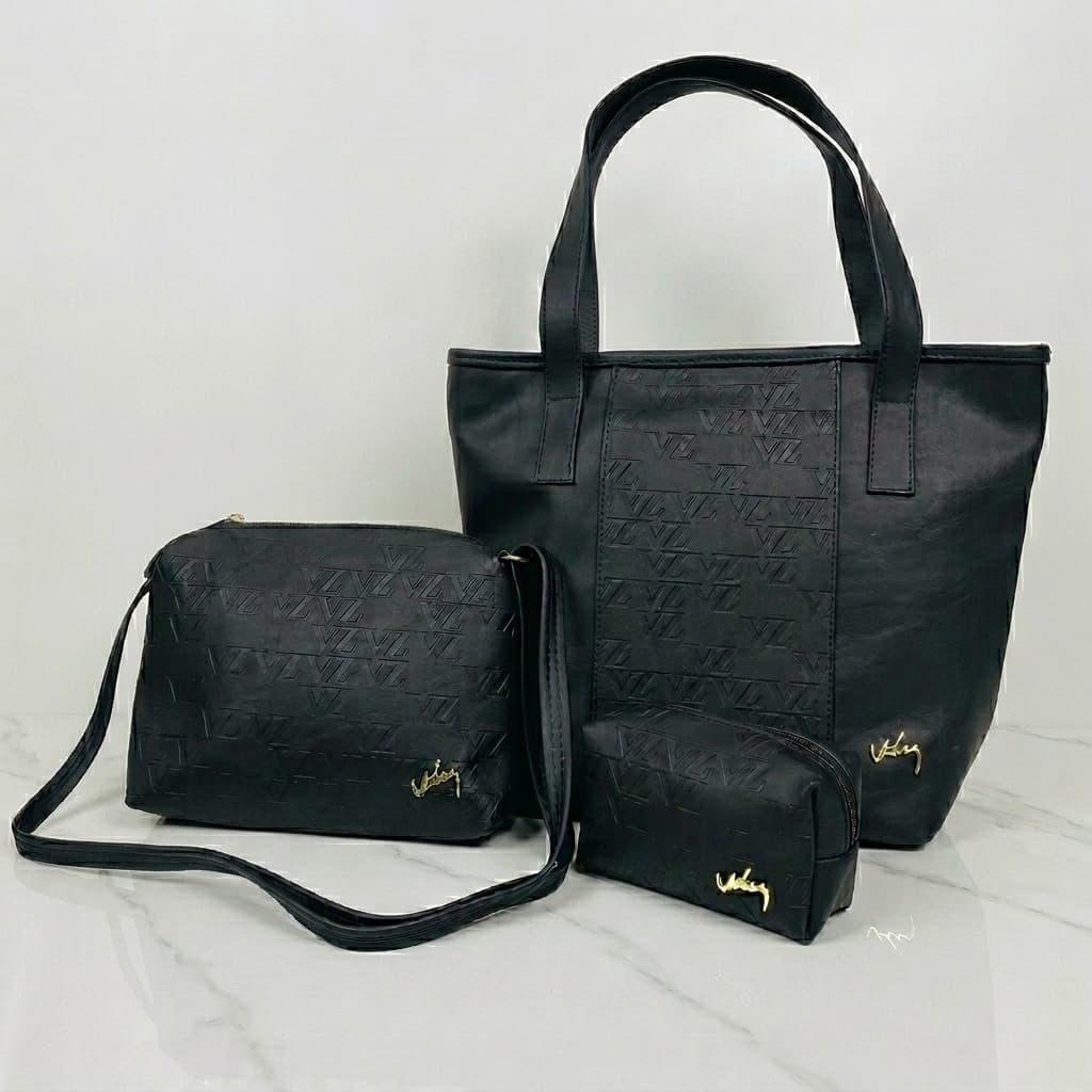Kit de 3 carteras de cuero Velez Milano