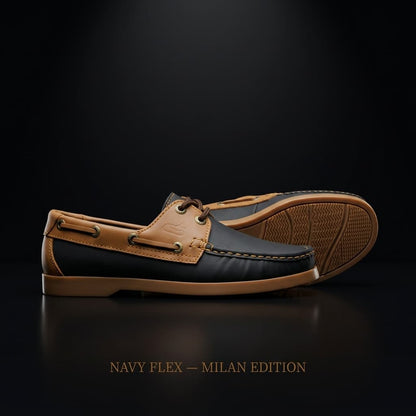 Mocasin Navy Flex - Estilo clásico italiano
