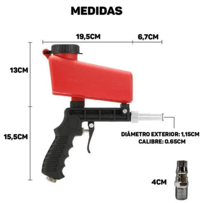 RestoraPro™ – Pistola de arena ultra potente