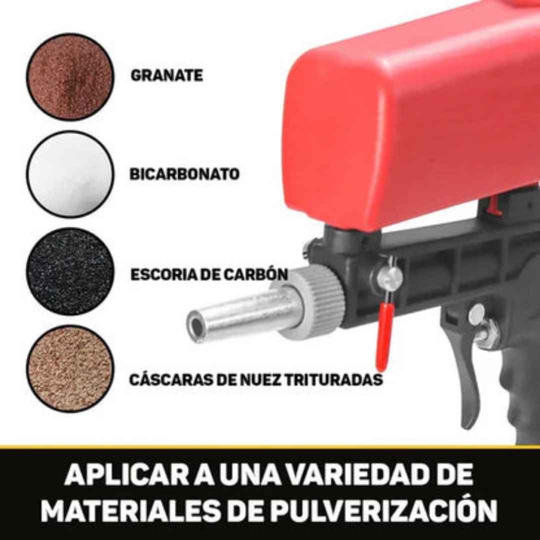 RestoraPro™ – Pistola de arena ultra potente