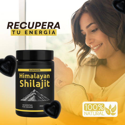Shilajit MOMERGY™ – Energía real para mamás reales