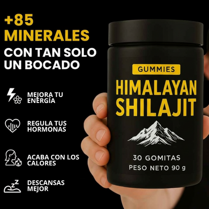 Shilajit Menobalance™ – Equilibrio y bienestar natural para la menopausia