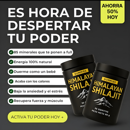 Shilajit Menobalance™ – Equilibrio y bienestar natural para la menopausia