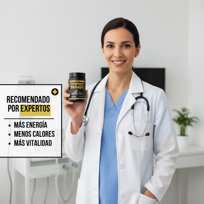 Shilajit Menobalance™ – Equilibrio y bienestar natural para la menopausia