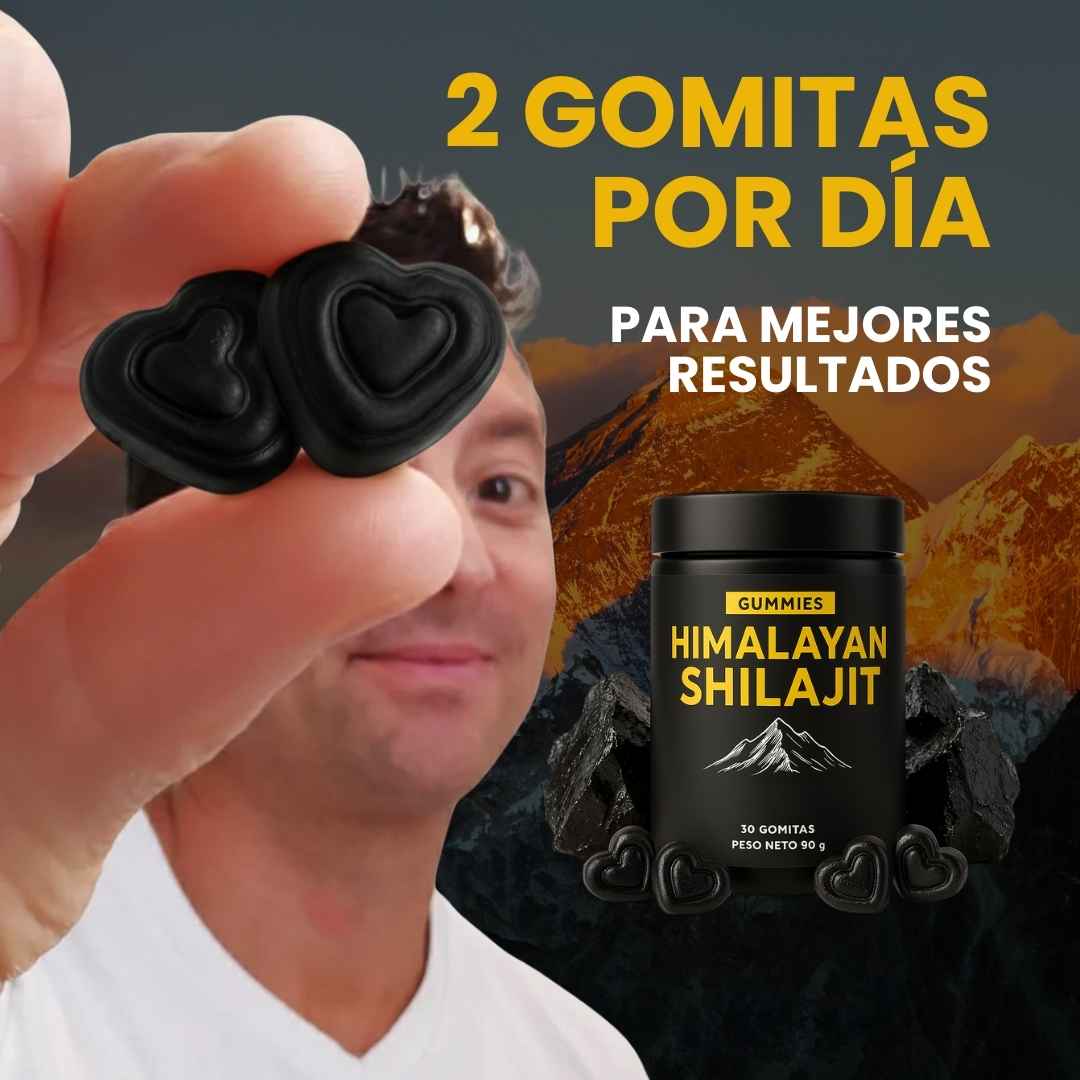 Shilajit Vital Gummies - Energía Ancestral en Cada Bocado