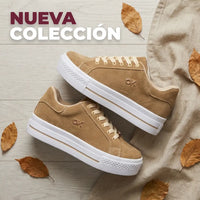 Tenis Missy - Plataforma ligera con plantilla acolchada que cuida tus pies todo el día.