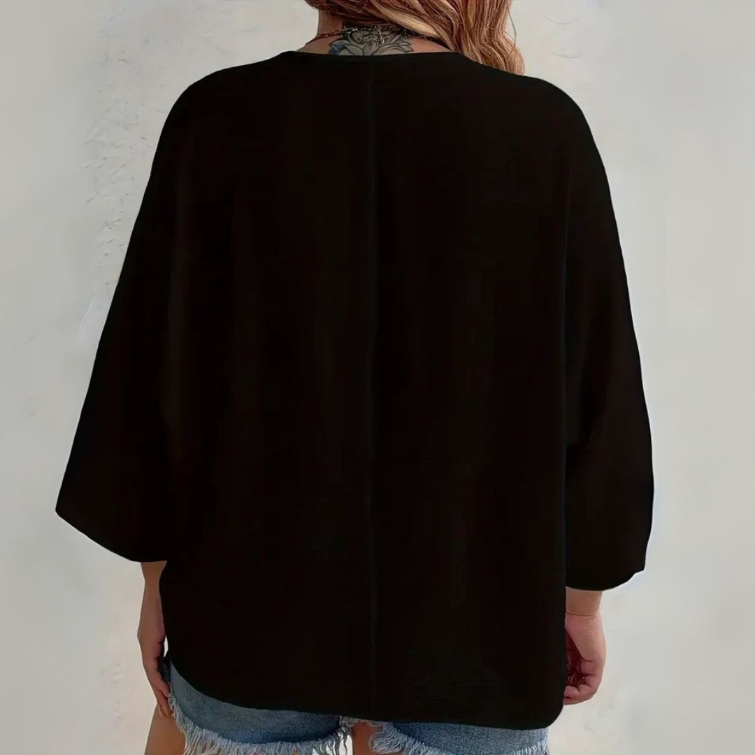 Blusa Bella Essence - Cuello en V