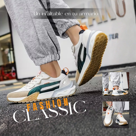 Fashion Classic™ – Tenis atemporales que combinan elegancia y comodidad en cada paso