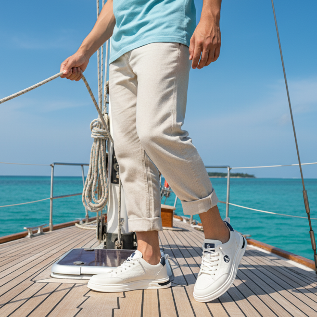 NaviWave™ – El calzado que trae la elegancia del mar a tus pasos